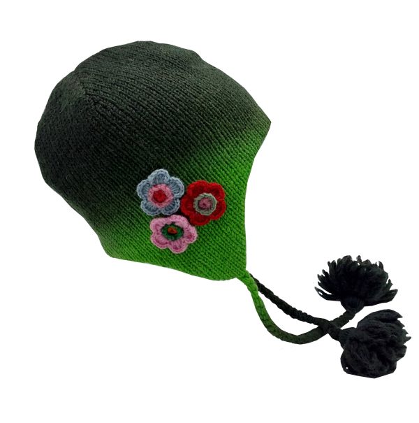 Flower Earflap Hat