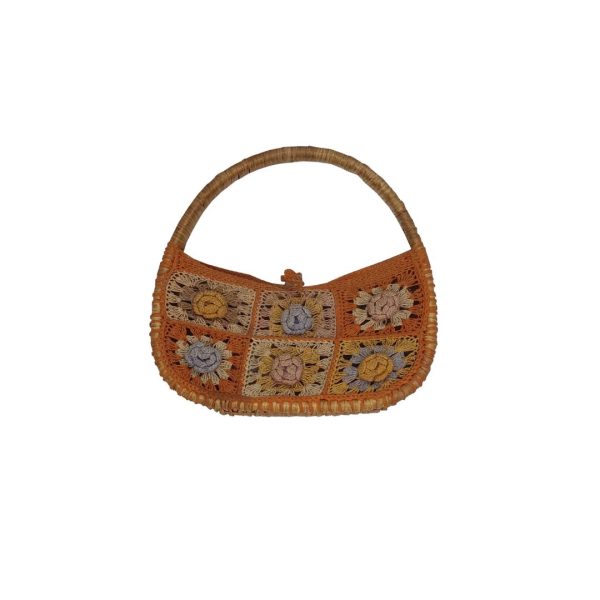Wooden  Crochet Bag