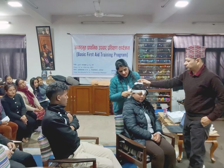 SAFETY BEGINS WITH FIRST AID