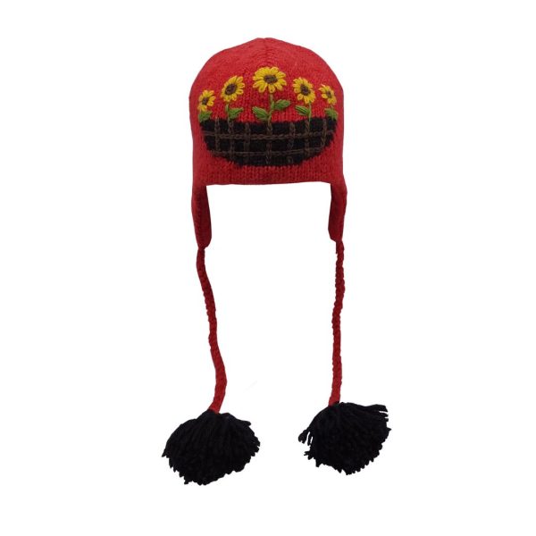 Sunflower EarFlap Hat